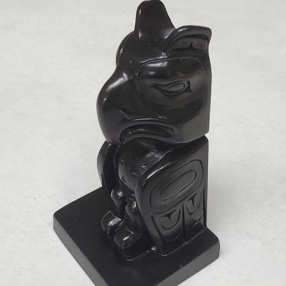 Boma Canada Totem Pole Figurine Vintage - Picture 8 of 9